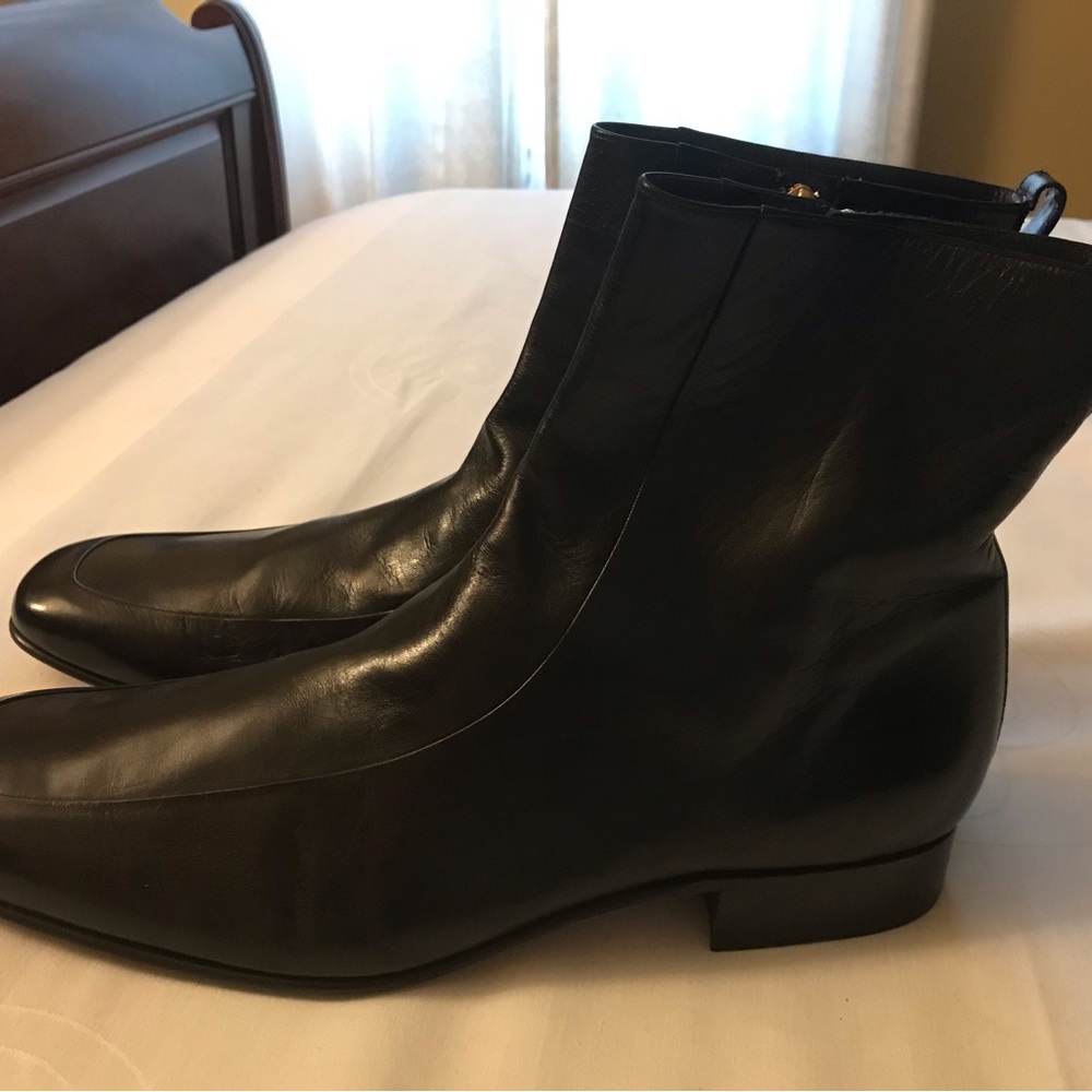 Bally Mens 100% Dress Black Boots